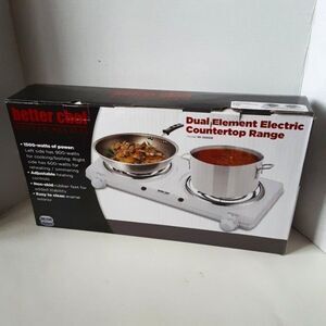 Better Chef Dual Element Electric Countertop Range Stove